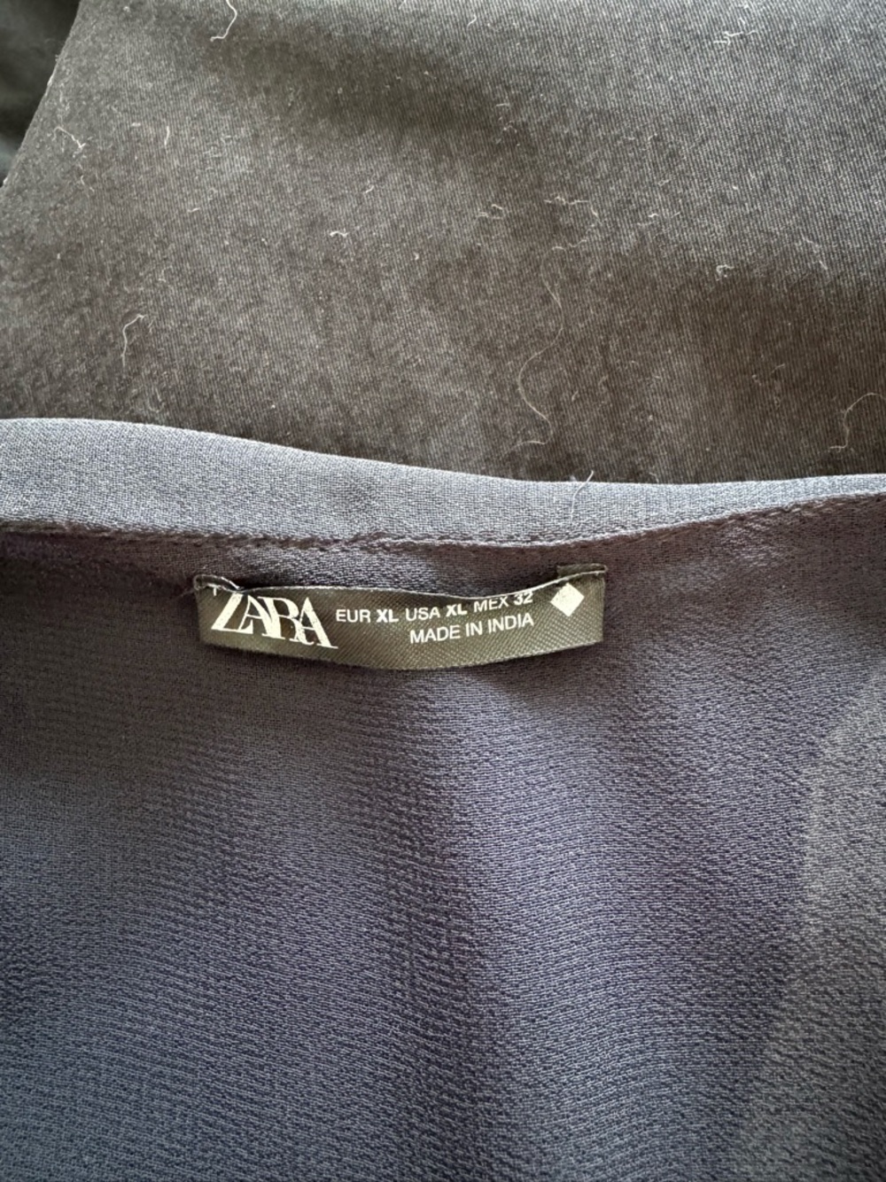 Zara Gray & Charcoal Draped Maxi Dress - Picture 5 of 5